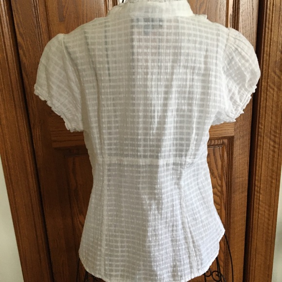 Cute Top 100% cotton with belt - Picture 3 of 8